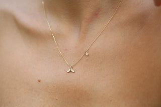 Altın Marine Luck Kolye