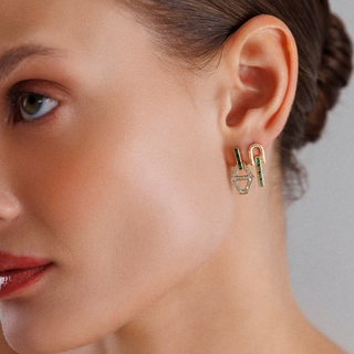 Bolivi Pırlanta Küpe