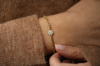 Altın To The Moon Bileklik