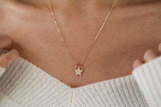 Yıldız Altın Kolye