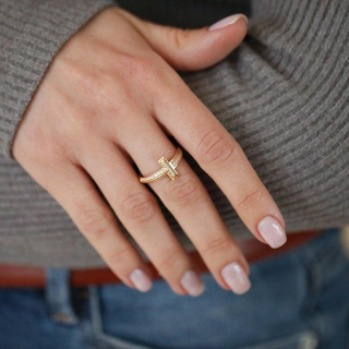 Altın Comp Yüzük – 14 Ayar Altın | CHN Kuyumculuk