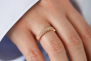 Altın Taşlı Nood Yüzük