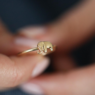 Fil Tel Altın Yüzük