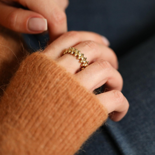 Spor Modern Altın Yüzük