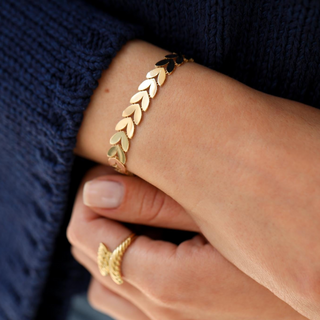 Altın Old Tulip Bileklik – 14 Ayar Altın | CHN Kuyumculuk