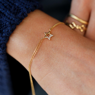 Altın Taşlı Starium Bileklik