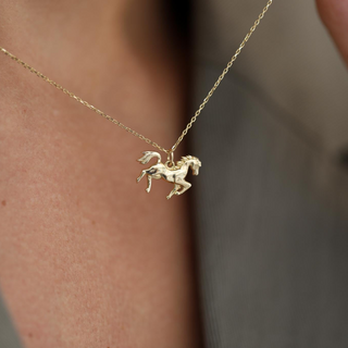 Altın Podi Noud Kolye