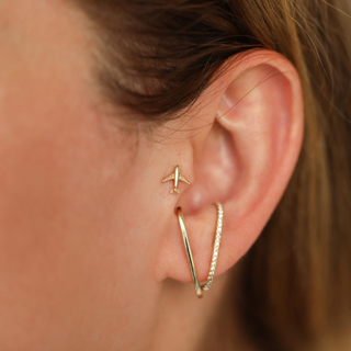 Altın Avion Piercing