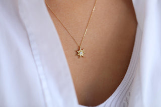 İkonik Güneş Altın Kolye