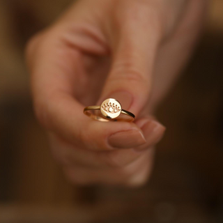 Göz Rose Altın Yüzük