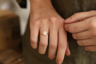 Göz Rose Altın Yüzük