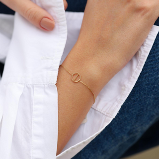 Simya Salt Minimal Zincir Altın Bileklik