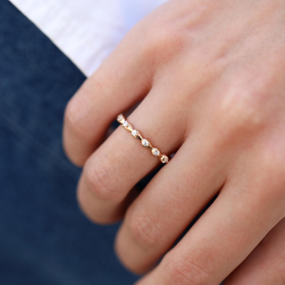 Damla Rose Altın Yüzük