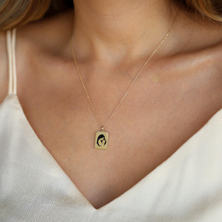 Anne Çocuk Altın Kolye