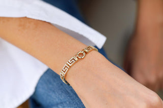 Modern Taşlı Altın Bileklik