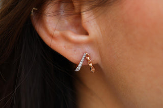 Aveline Pırlanta Küpe