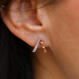 Aveline Pırlanta Küpe