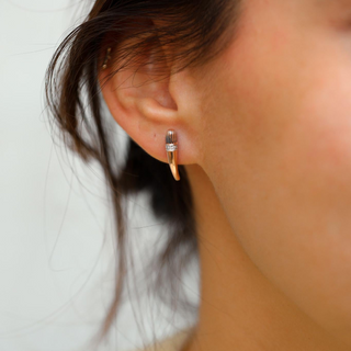 Lotie Pırlanta Küpe