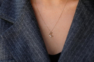 Altın Burgu Ay Kolye