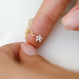 Altın Wolfian Kadın Kolye