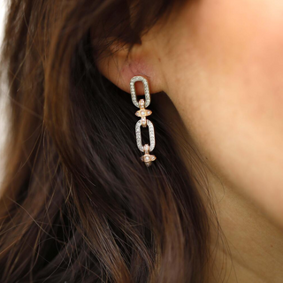 Faye Pırlanta Küpe