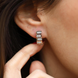 Zenith Pırlanta Küpe