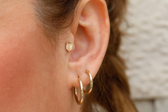 Nix Altın Piercing