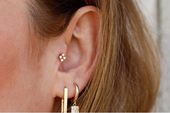 Ornella Altın Piercing